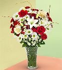Edmonton Florist, Happy Valentine Vase - Roses,Daisies, Lillies, Carnations & more in Vase/S-22