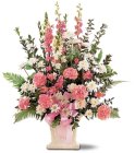 Edmonton Florist, Loving memories Sympathy large arrangement/097
