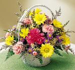 Edmonton Florist, Basket Full of  Flowers/034