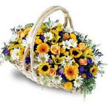 Edmonton Florist, Basket  with Super Variety of Flowers/073